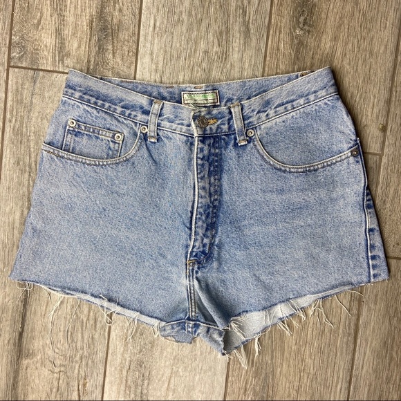 Vintage Guess Custom Made Jean Shorts - Picture 1 of 7